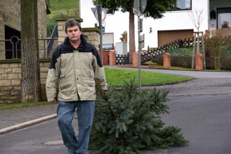 Weihnachtsbaumverkauf 2008